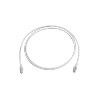 Patch Cord MC6 Modular Cat6 UTP, CM/LS0H, 2.13 Metros (7 Pies), Color Blanco