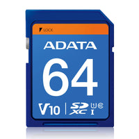 64GB ADATA PREMIER V10 SD Memory Card (SDXC)