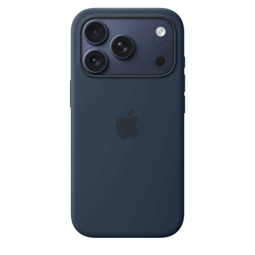 Funda de silicón con MagSafe para el iPhone 17 Pro – Color medianoche