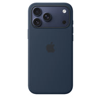 Funda de silicón con MagSafe para el iPhone 17 Pro Max – Color medianoche
