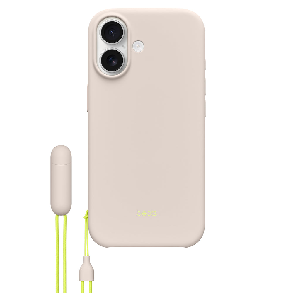 Funda en modo horizontal con MagSafe de Beats para el iPhone 17 con Control de la Cámara – Gris calizo