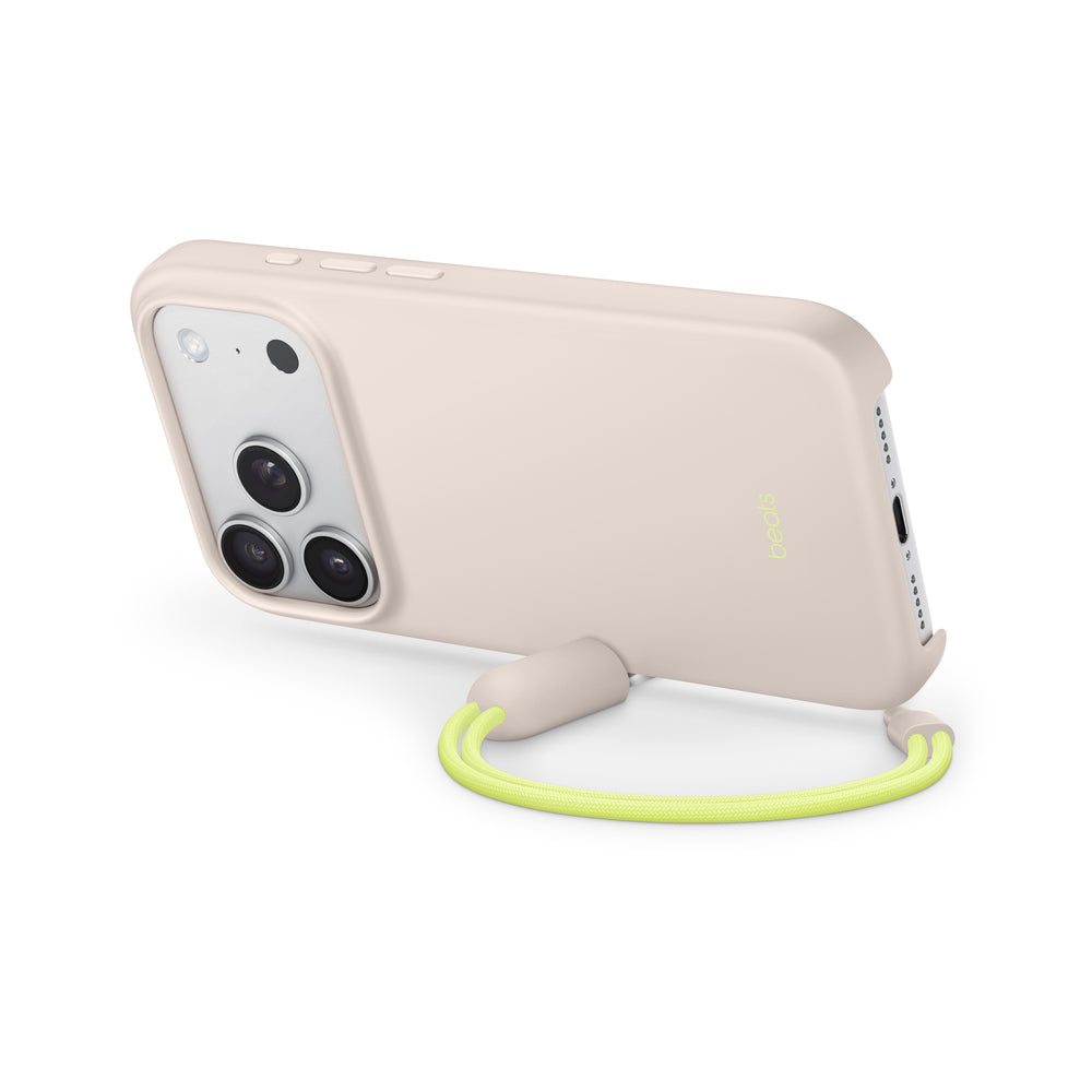 Funda en modo horizontal con MagSafe de Beats para el iPhone 17 Pro con Control de la Cámara – Gris calizo