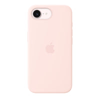 Funda de silicón con MagSafe para el iPhone 17e – Rosa pálido