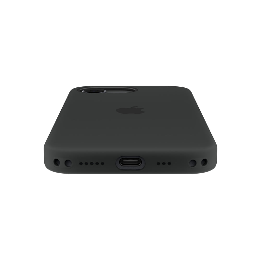 Funda de silicón con MagSafe para el iPhone 17e – Rosa pálido