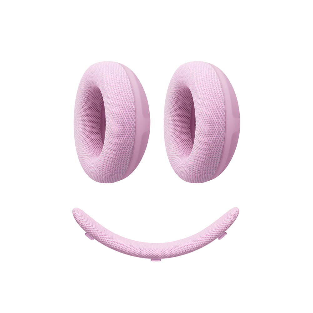 Kit de almohadillas para Beats 360 — Almohadillas Performance Knit rosas para audífonos y diadema