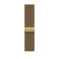 Correa estilo milanés color oro radiante para caja de 46 mm – S/M