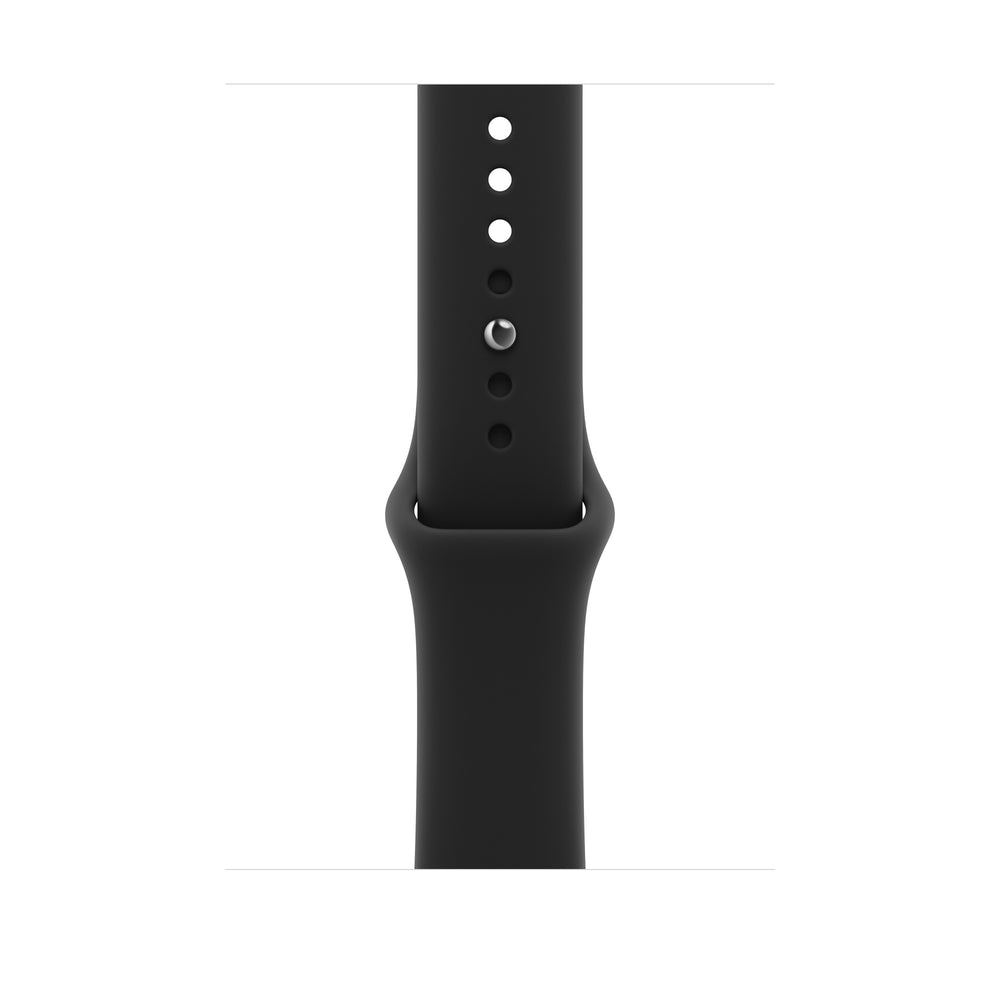 Correa deportiva negra para caja de 46 mm – XL