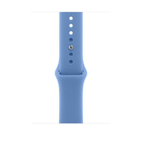 Correa deportiva azul flores silvestres para caja de 46 mm – S/M