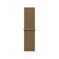 Correa loop deportiva color oliva para caja de 40 mm