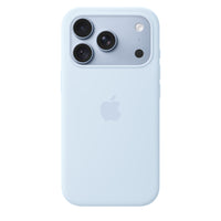 Funda de silicón con MagSafe para el iPhone 18 Pro – Azul nítido