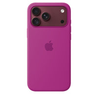 Funda de silicón con MagSafe para el iPhone 18 Pro Max – Magenta