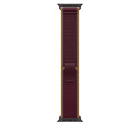 Correa Trail color borgoña para caja de 49 mm - S/M - Acabado de titanio negro
