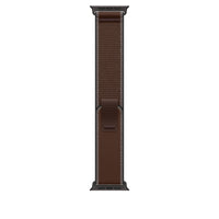 Correa Trail color ocre oscuro para caja de 49 mm - M/L - Acabado de titanio negro
