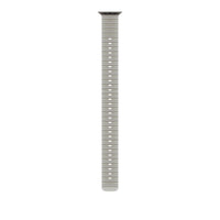 Extensión para correa Ocean gris translúcido para caja de 49 mm – Acabado de titanio negro