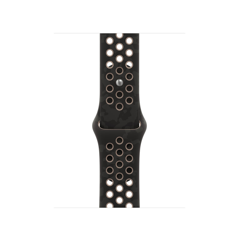 Correa deportiva Nike negro After Dark para caja de 42 mm – M/L