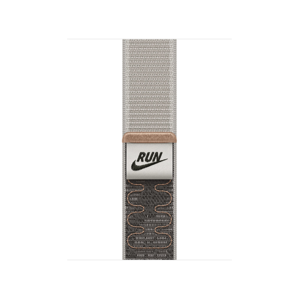 Correa loop deportiva Nike gris pavimento para caja de 40 mm