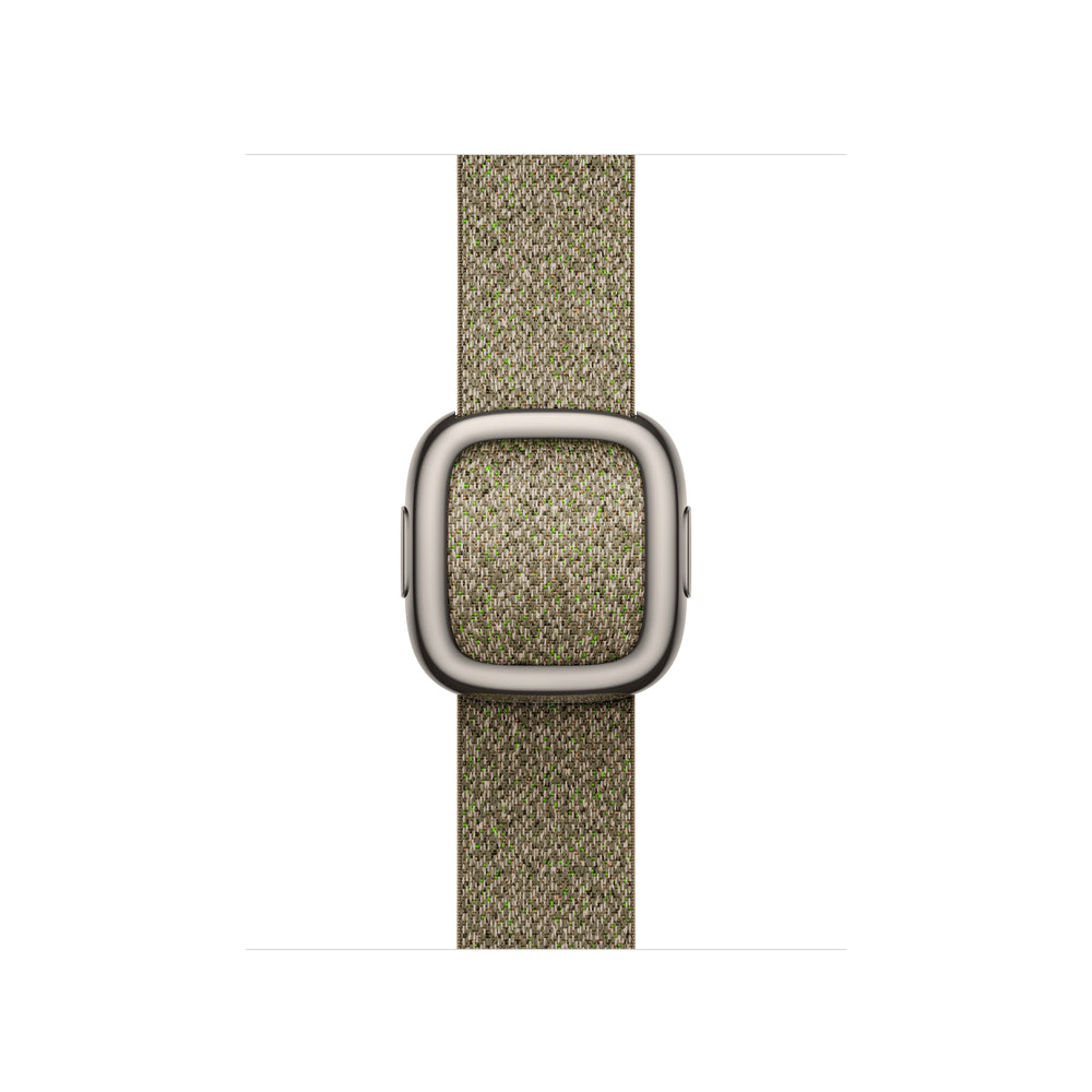 Correa color salvia con hebilla moderna para caja de 42 mm – Chica