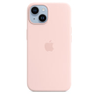 Funda de silicón con MagSafe para el iPhone 14 - Rosa vintage