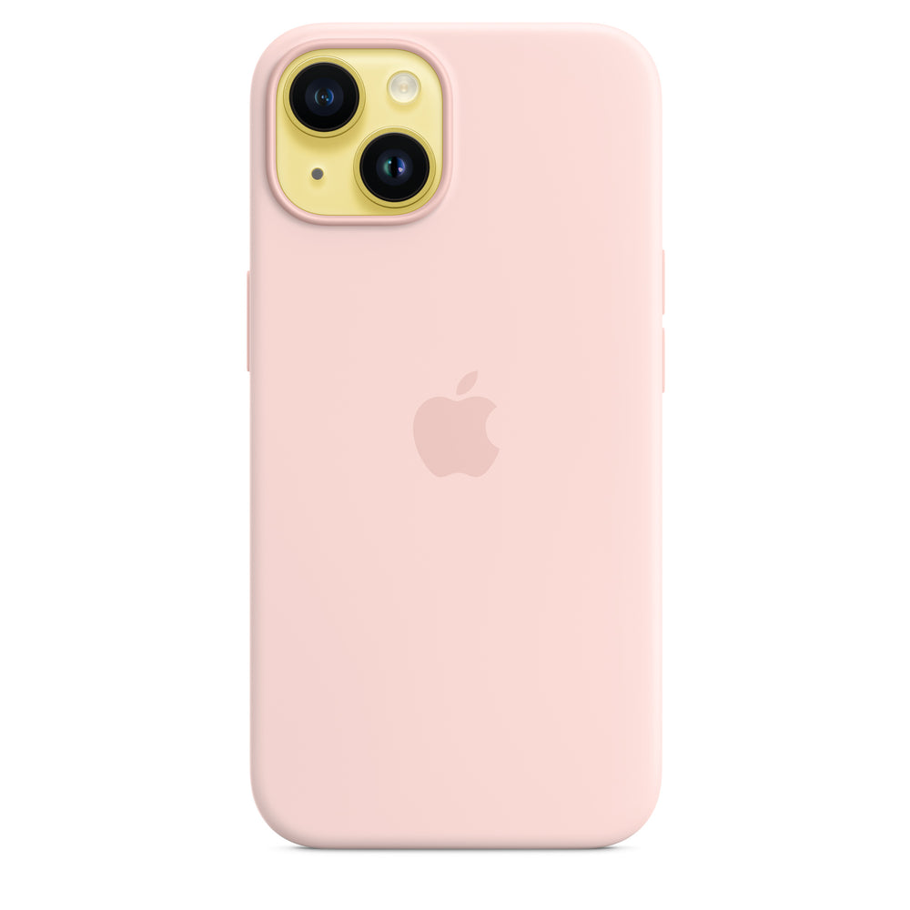 Funda de silicón con MagSafe para el iPhone 14 - Rosa vintage