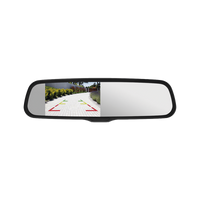 Espejo retrovisor con Pantalla LCD con atenuación automática cuenta con entradas de video duales