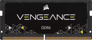 CORSAIR - Memoria VENGEANCE Series 16GB (1x16GB) DDR4 3200MHz C22 SODIMM - Negro