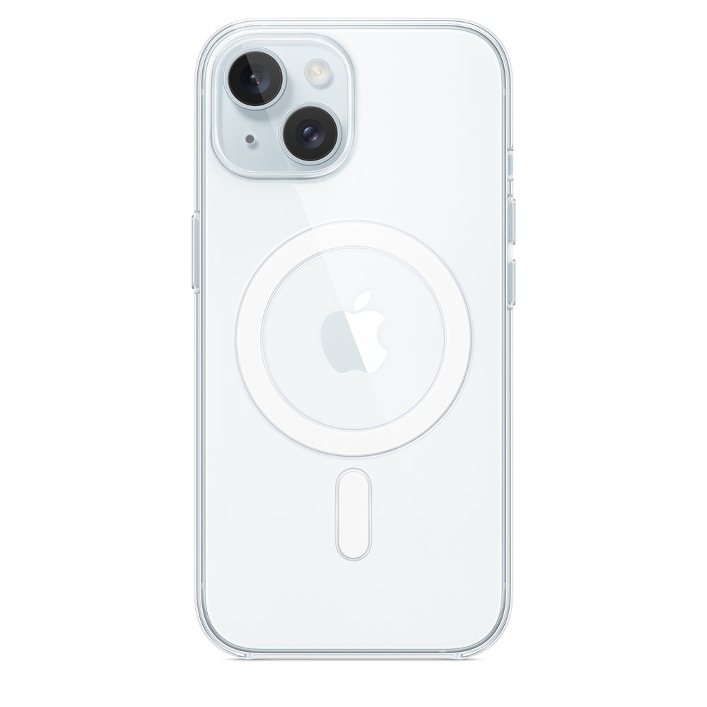 Funda transparente con MagSafe para el iPhone 15