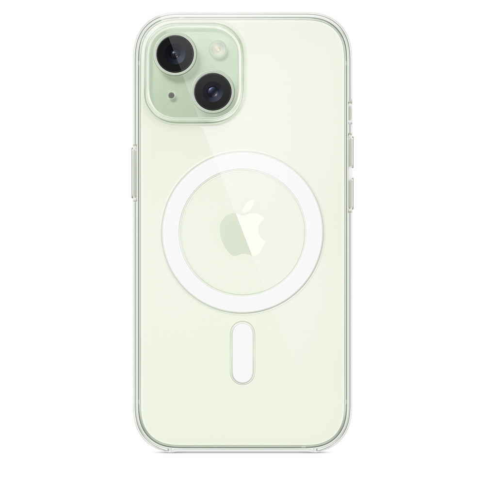 Funda transparente con MagSafe para el iPhone 15