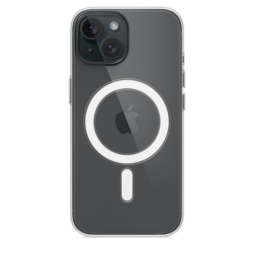 Funda transparente con MagSafe para el iPhone 15