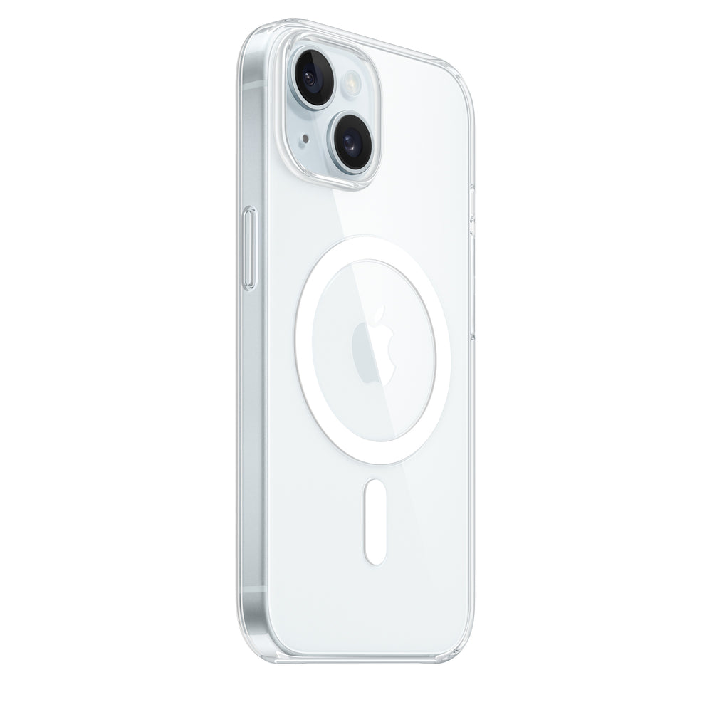 Funda transparente con MagSafe para el iPhone 15
