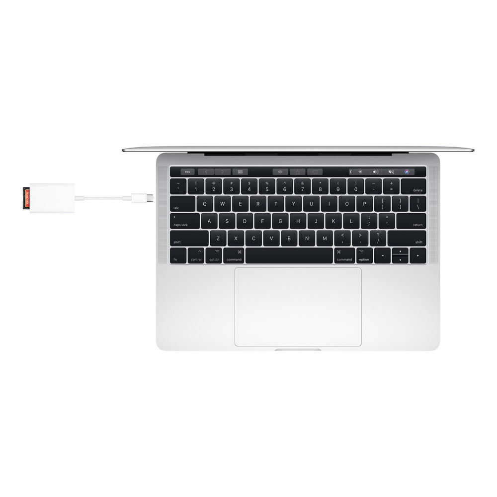 Adaptador de USB-C a lector de tarjeta SD