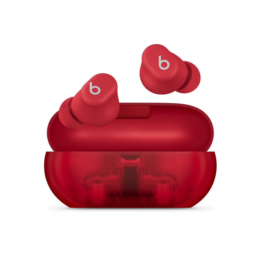 Audífonos Beats Solo Buds inalámbricos de verdad – Rojo cristalino
