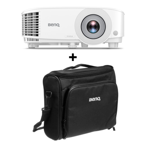 Proyector BenQ MW560C WXGA 1280X800 4000 Lumenes HDMI/VGA/USB/Bocina 10W + BenQ 5j.j3t09.001 Soft Carrying Case for Mx615 (KIT)