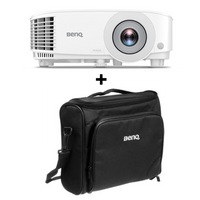 Proyector BenQ MW560C WXGA 1280X800 4000 Lumenes HDMI/VGA/USB/Bocina 10W + BenQ 5j.j3t09.001 Soft Carrying Case for Mx615 (KIT)