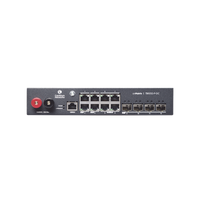 Switch cnMatrix WISP TX1012-DC-P de 8 puertos PoE y 4 SFP+, 170 W PoE Budget, Capa 2, gestión gratuita desde la nube, para corriente directa