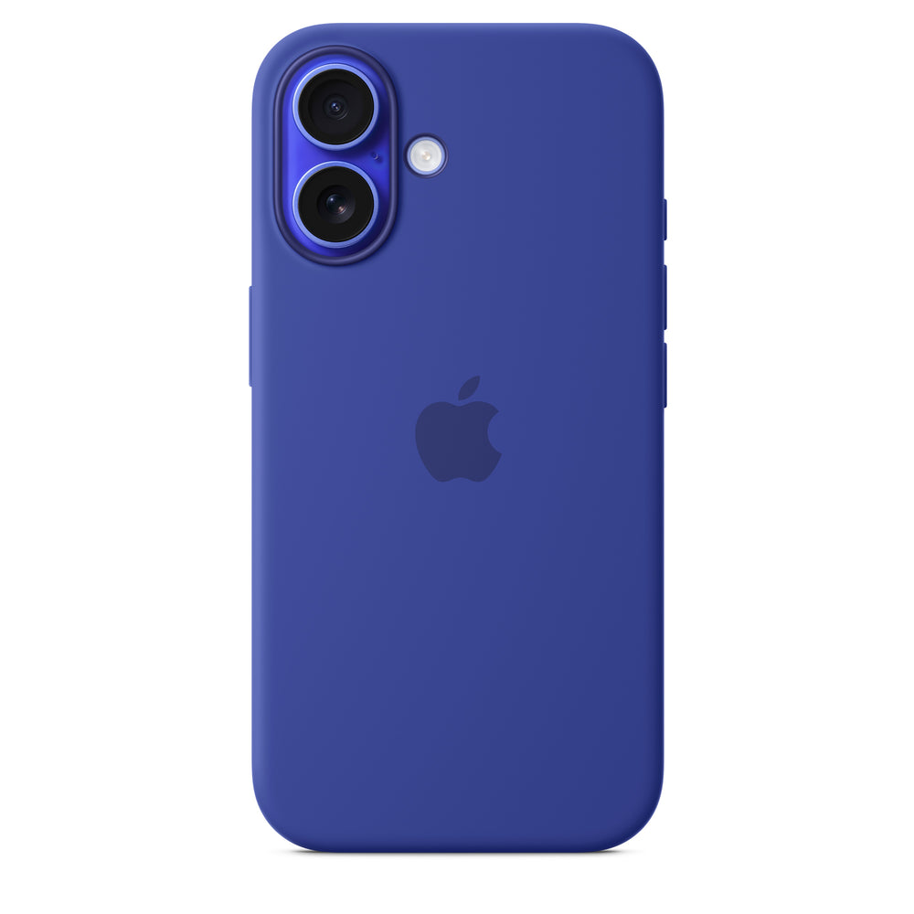 Funda de silicón con MagSafe para el iPhone 16 – Color ultramarino