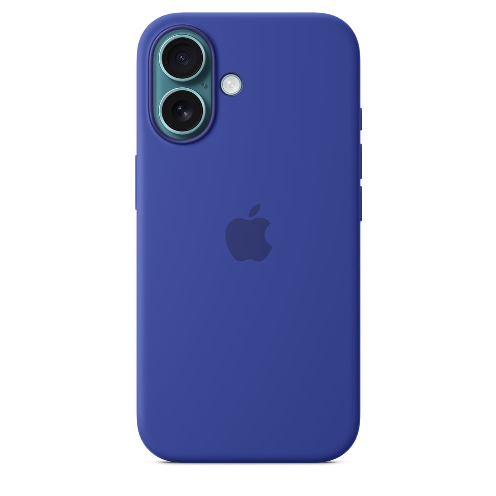 Funda de silicón con MagSafe para el iPhone 16 – Color ultramarino