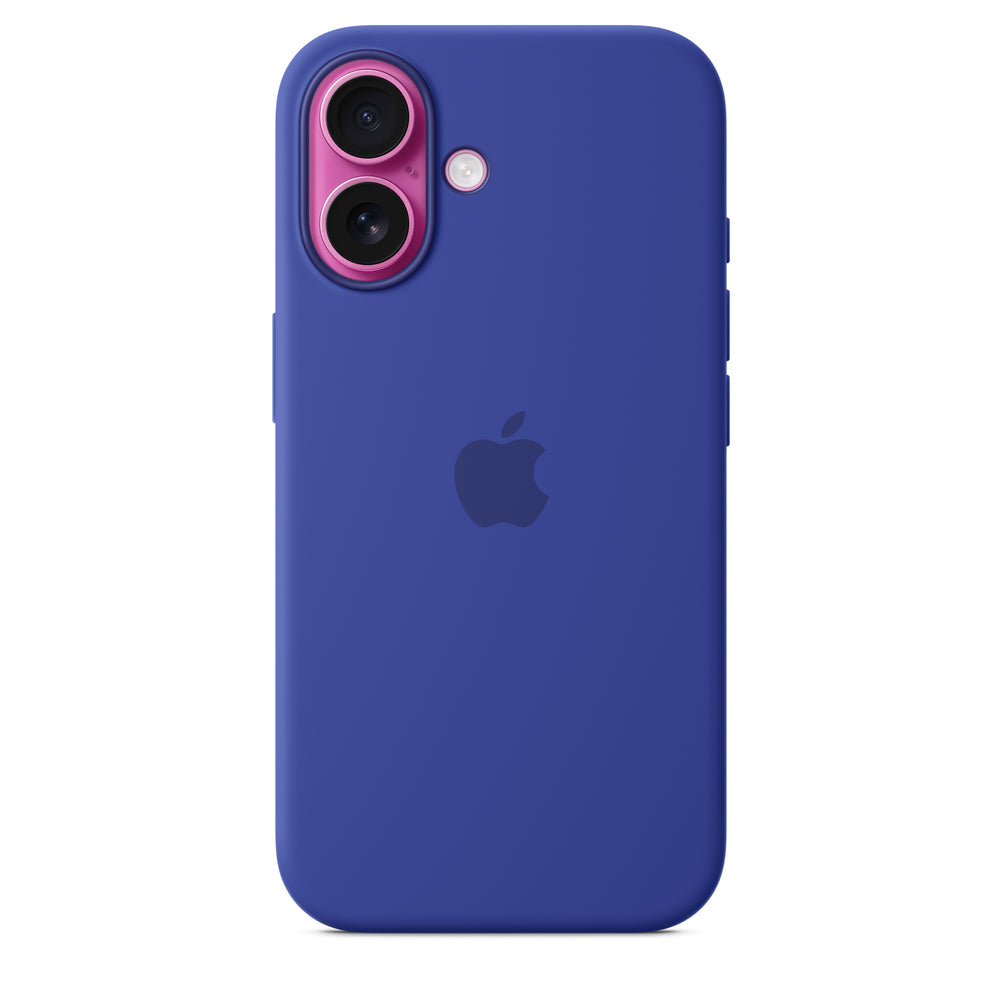 Funda de silicón con MagSafe para el iPhone 16 – Color ultramarino