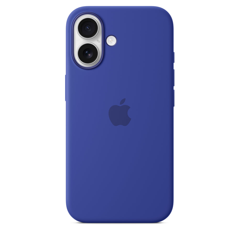 Funda de silicón con MagSafe para el iPhone 16 – Color ultramarino