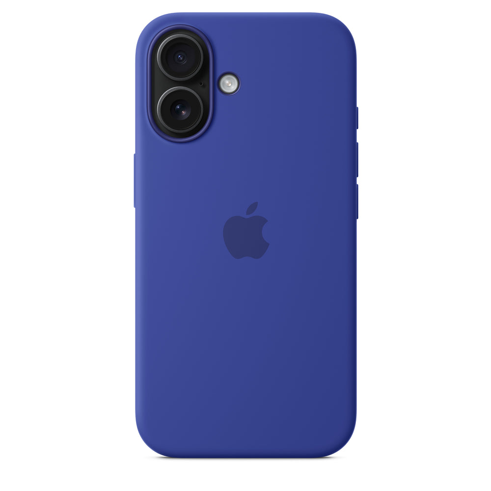Funda de silicón con MagSafe para el iPhone 16 – Color ultramarino