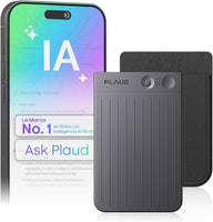 Plaud Note Grabadora de Voz IA. Transcribe y Resume con tecnología de IA. Soporta 112 Idiomas, 64GB de Memoria - Color negro