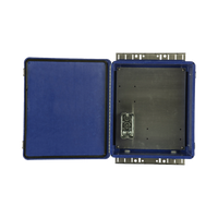 Gabinete de Seguridad para Wireless, NEMA 4X, IP66, de 356 x 305 x 152 mm, Color Azul