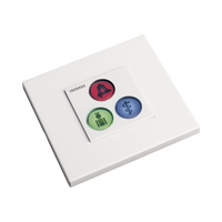 Modulo de 3 Botones iluminados para habitación de Hospital / Alarma / Cancelar y Código Azul / BUS RS485 / Compatible con NX0019/B, NX1021 Y NX0015