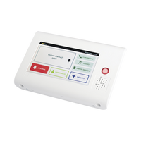 Terminal Inteligente para Habitación Hospitalaria / Pantalla Táctil 7" / RFID 125 kHz / VoIP SIP / PoE IEEE 802.3af / Bus RS485 / Carcasa Antibacteriana