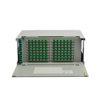 Distribuidor de Fibra Óptica para 96 Empalmes, con 96 Acopladores SC/APC y 96 Pigtails, 19, 4 UR