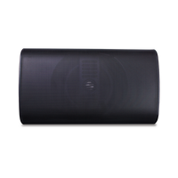 Altavoz Exterior | 2 Vías | Controlador de 6,5" |  Tweeter de 1" |  Radiador que Mejora los Graves | Tecnología de Montaje de Bloqueo Rápido | 120 W | 8Ω | Negro