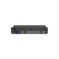 PDU Monitoreable y Switchable (MS) para Distribución de Energía, Enchufe de Entrada NEMA L6-30P, Con 12 Salidas C13 y 4 Salidas C19, Horizontal 19in, 208 Vca, 30 Amp, 2UR