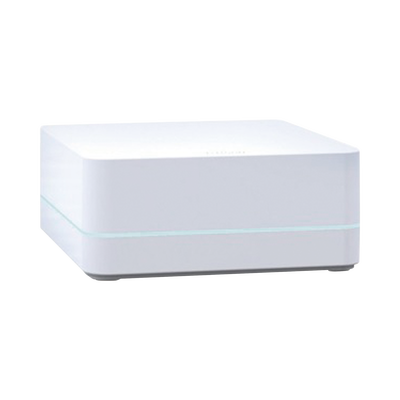 Repetidor inalámbrico para extender el alcance RF de un sistema Caseta Wireless, cobertura aproximada de 232 m², alimentación USB de 5 V con adaptador incluido