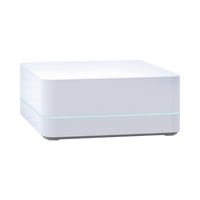 Repetidor inalámbrico para extender el alcance RF de un sistema Caseta Wireless, cobertura aproximada de 232 m², alimentación USB de 5 V con adaptador incluido