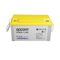 Batería de GEL PURO OPzV / 12 V @ 100 Ah / Ciclo profundo / Uso en Aplicaciones Fotovoltaicas y de Respaldo