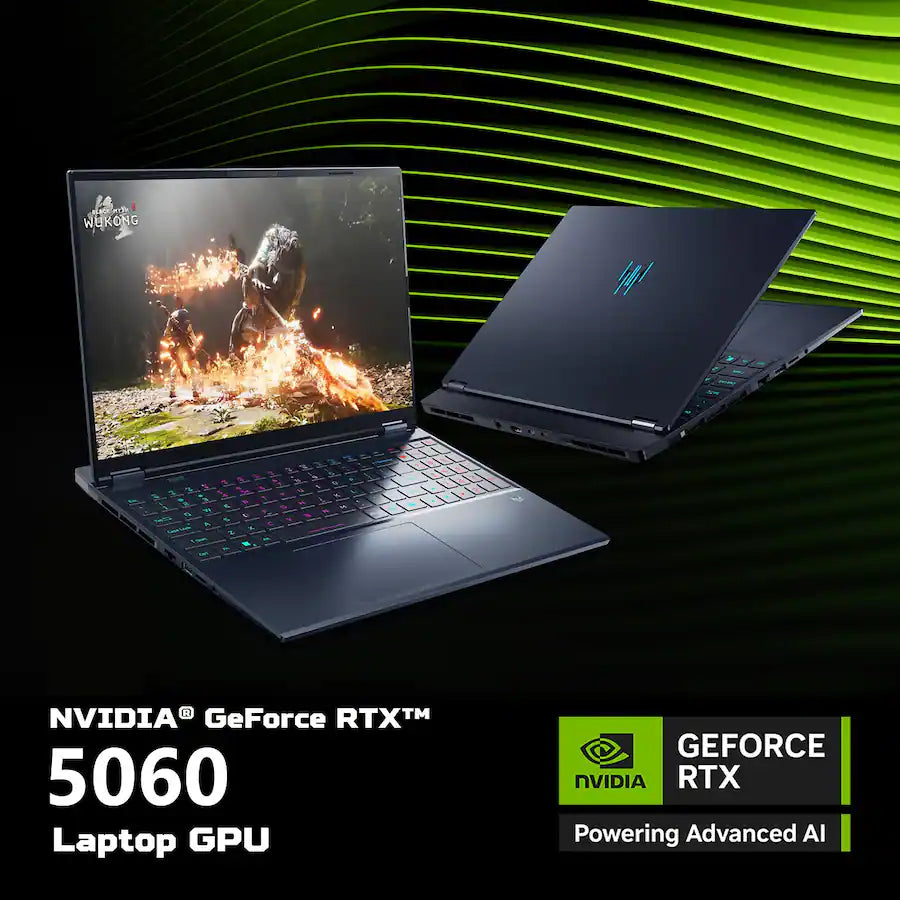 Laptop Gamer Acer Predator Helios Neo 16S AI OLED Core Ultra 9 275HX 16GB-RAM 1TB-SSD RTX 5060 8GB GDDR7 5.0